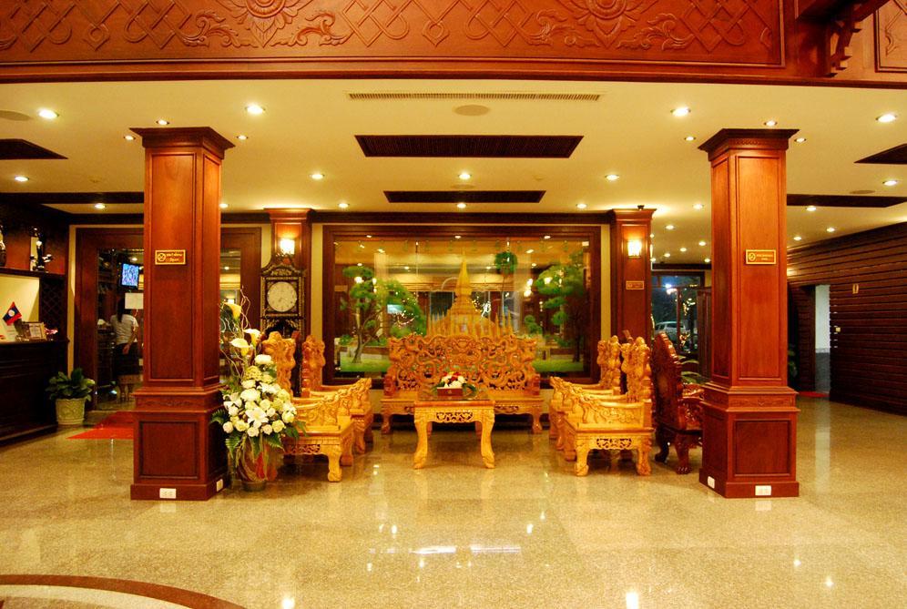 Leuxay Hotel Вьентьян Экстерьер фото